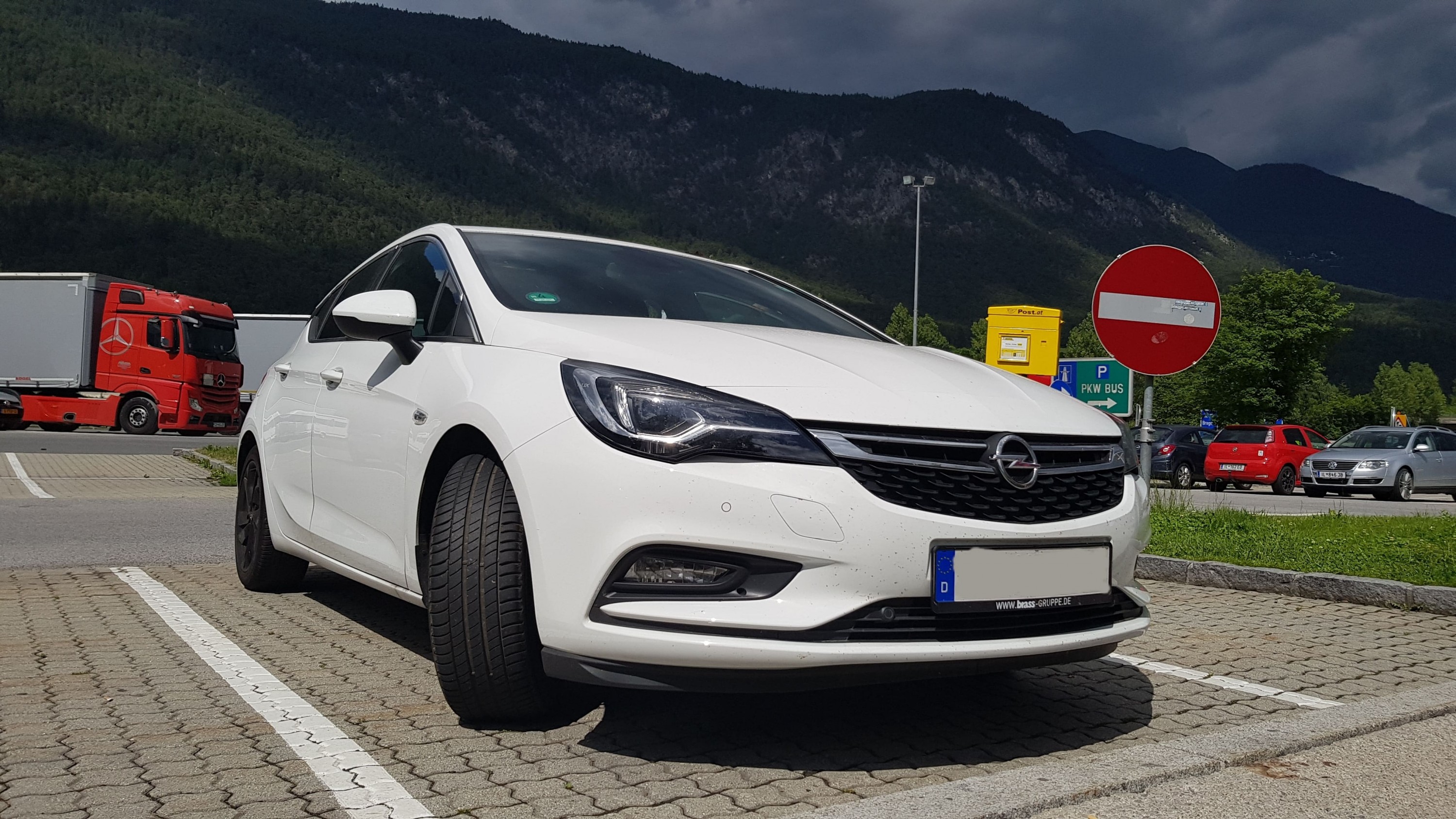 Astra K bei der Rast